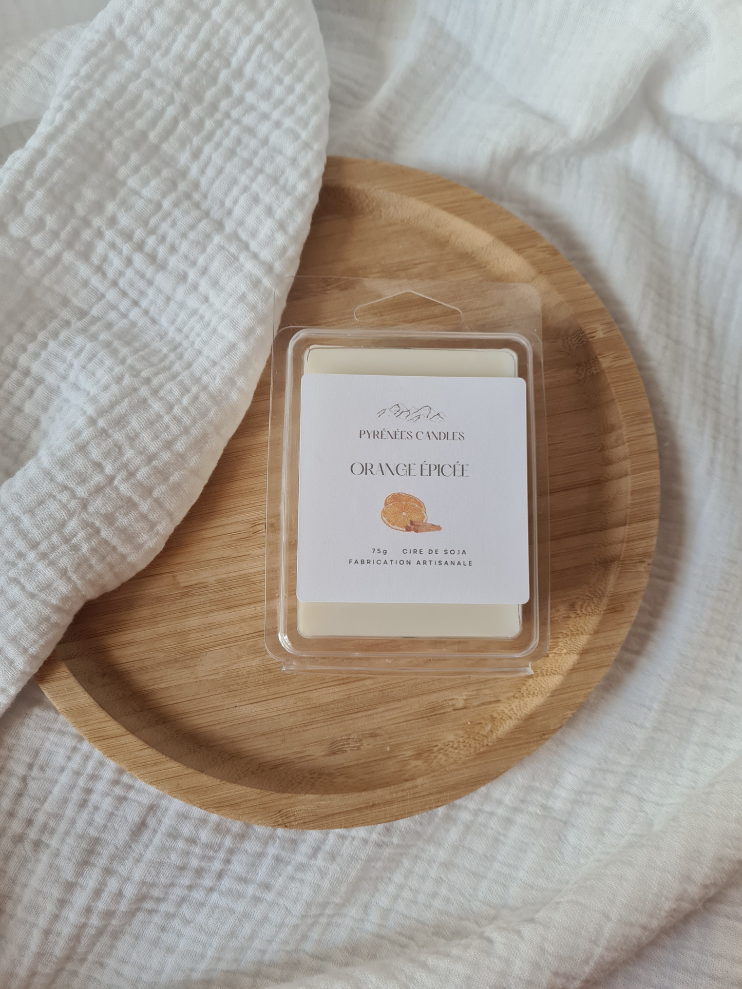 Fondants parfumés Orange Épicée – Pack de 6