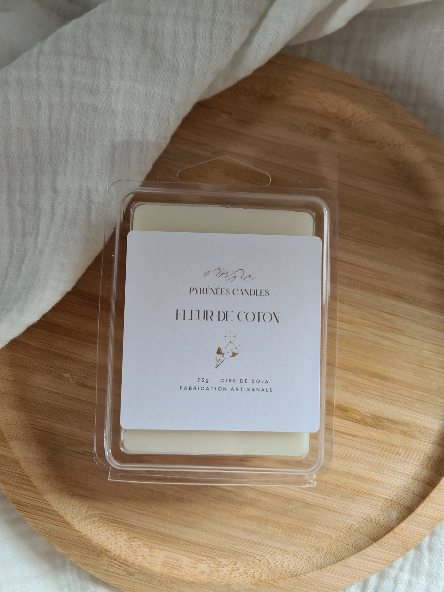 Fondants parfumés Fleur de Coton – Pack de 6