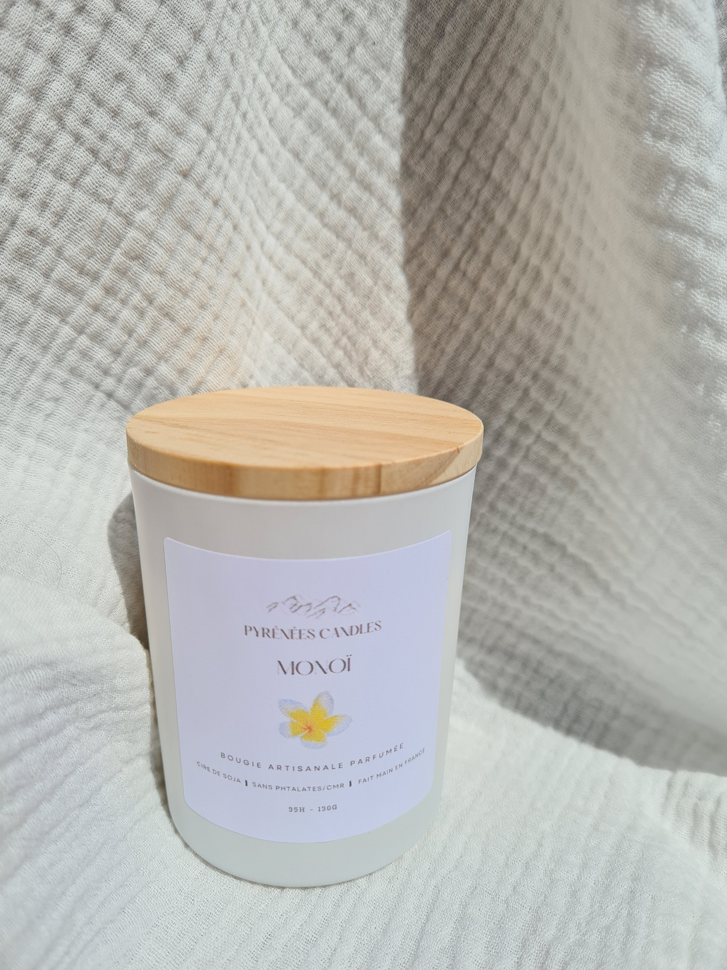 Bougie artisanale – Monoï