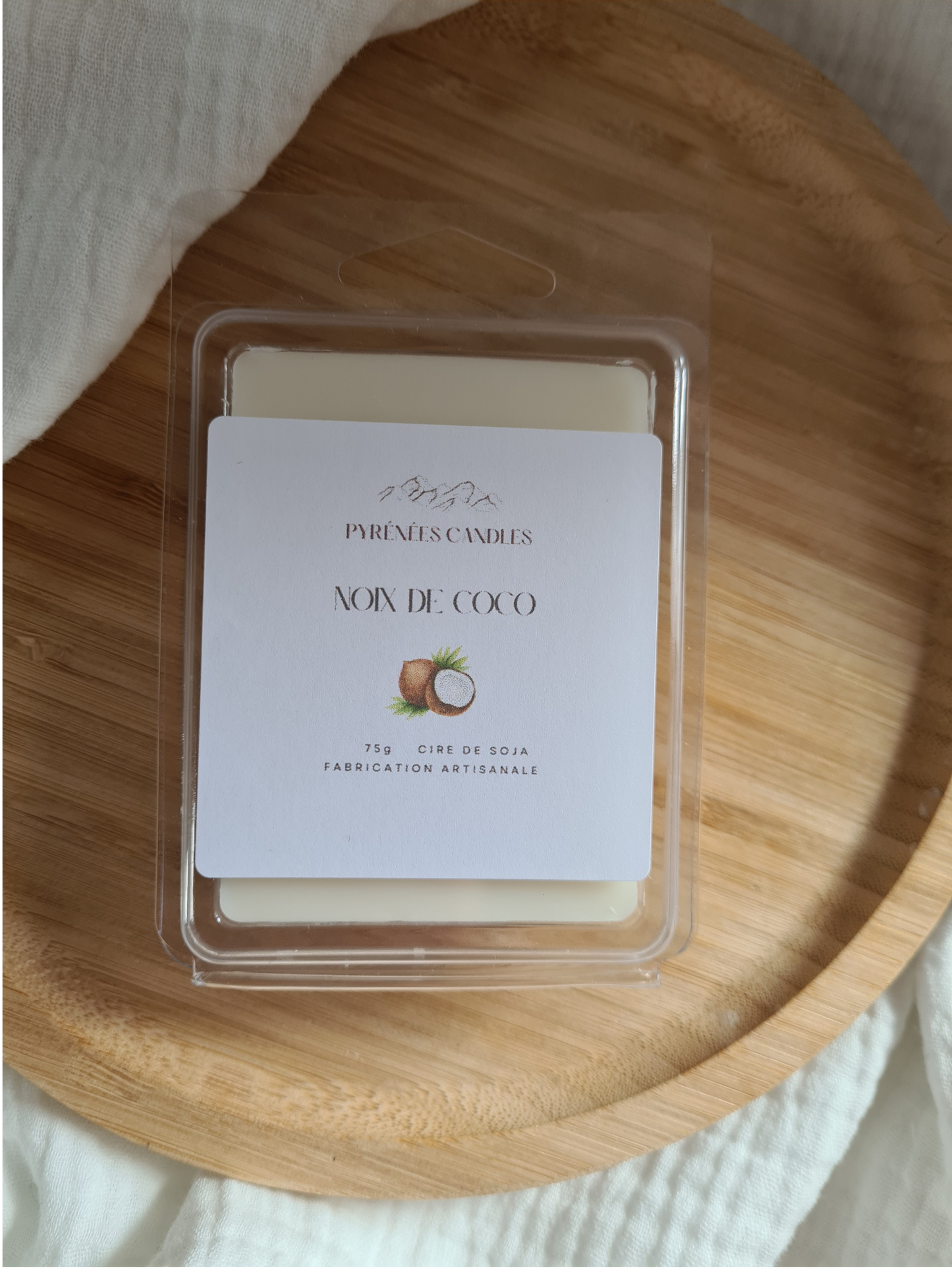 Pack de 6 Fondants Parfumés en Cire de Soja – Fabrication Artisanal