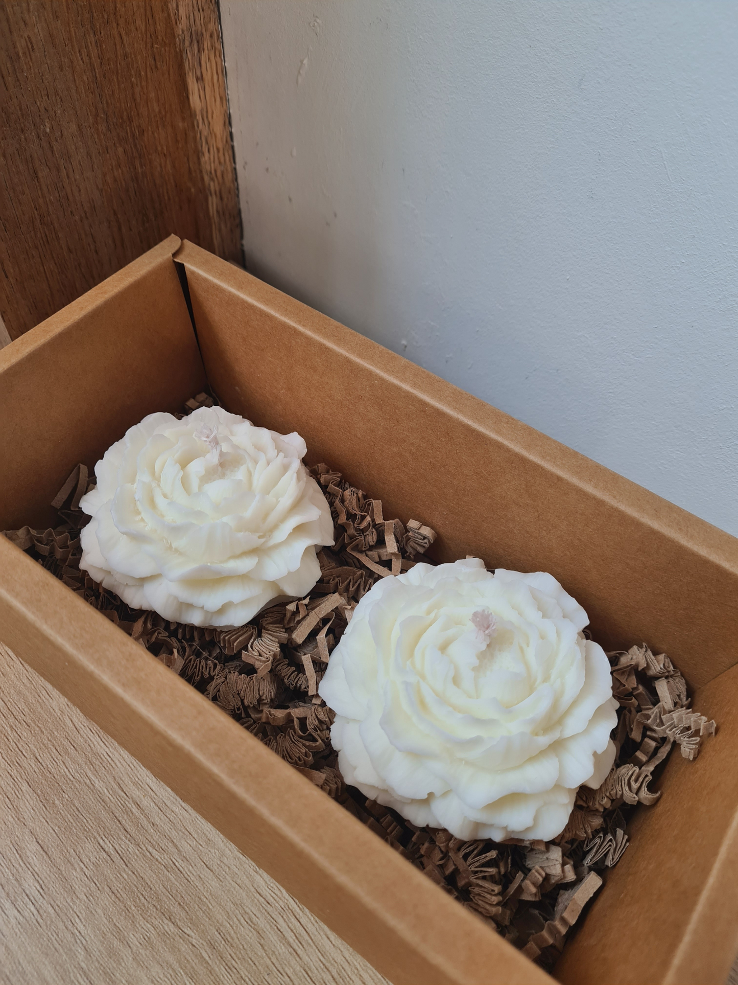 Coffret 2 pivoines