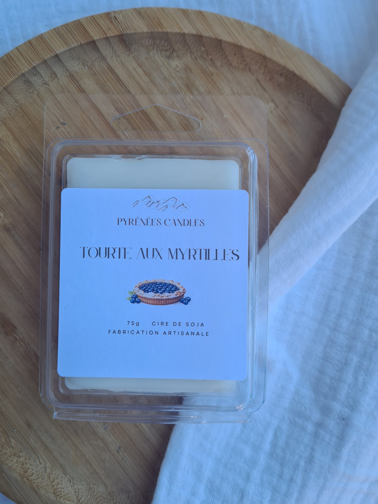 Fondants parfumés Tourte aux Myrtilles – Pack de 6