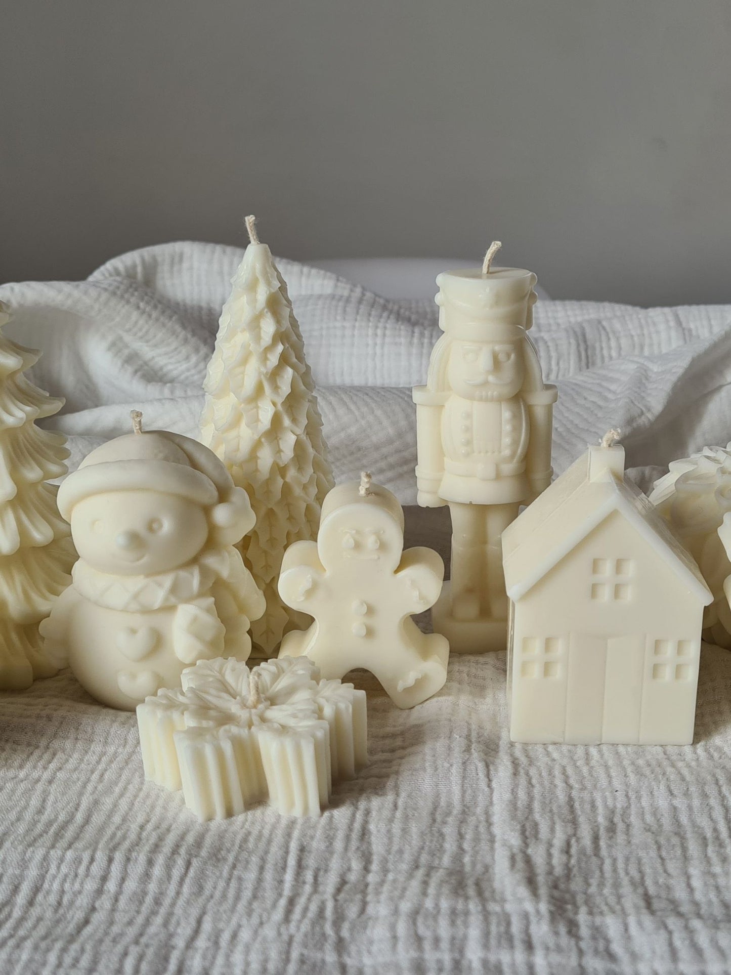 Bougie décorative maison – Sans parfum – Artisanale