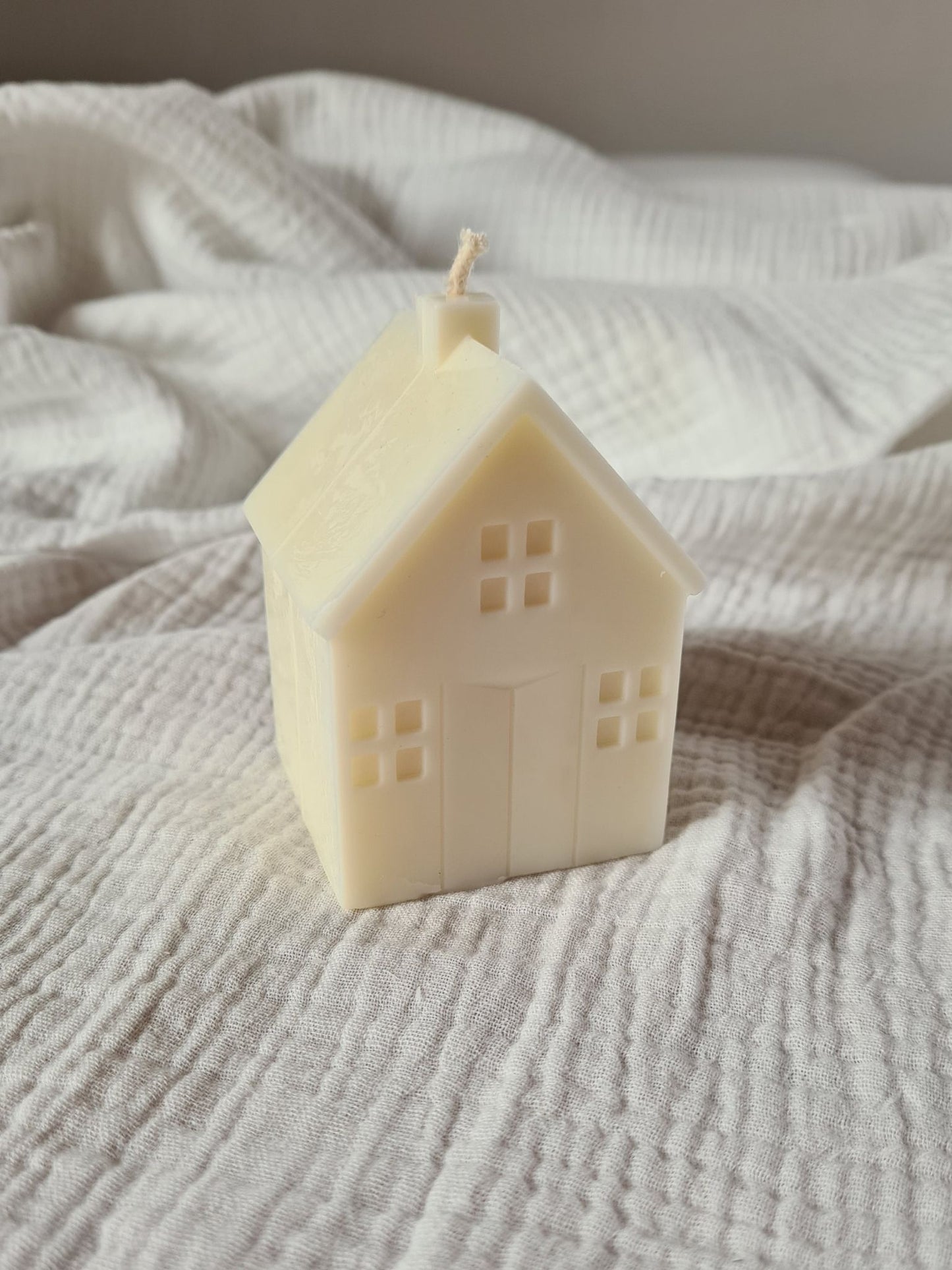 Bougie décorative maison – Sans parfum – Artisanale