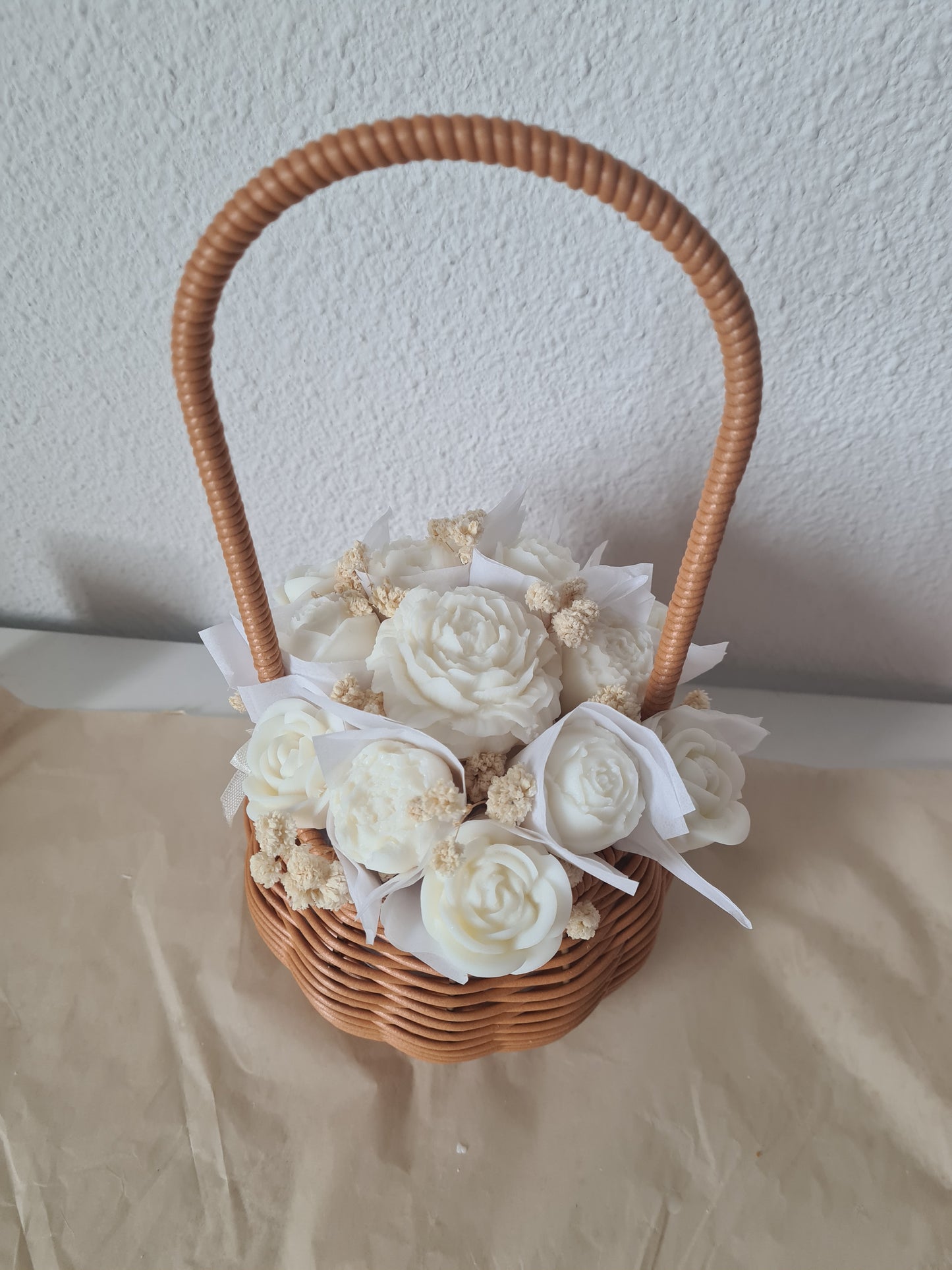 Panier de fondants parfumés artisanaux – 14 fondants (280 g)