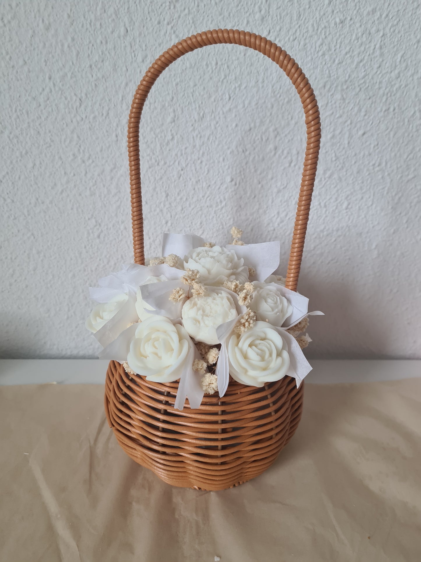 Panier de fondants parfumés artisanaux – 14 fondants (280 g)