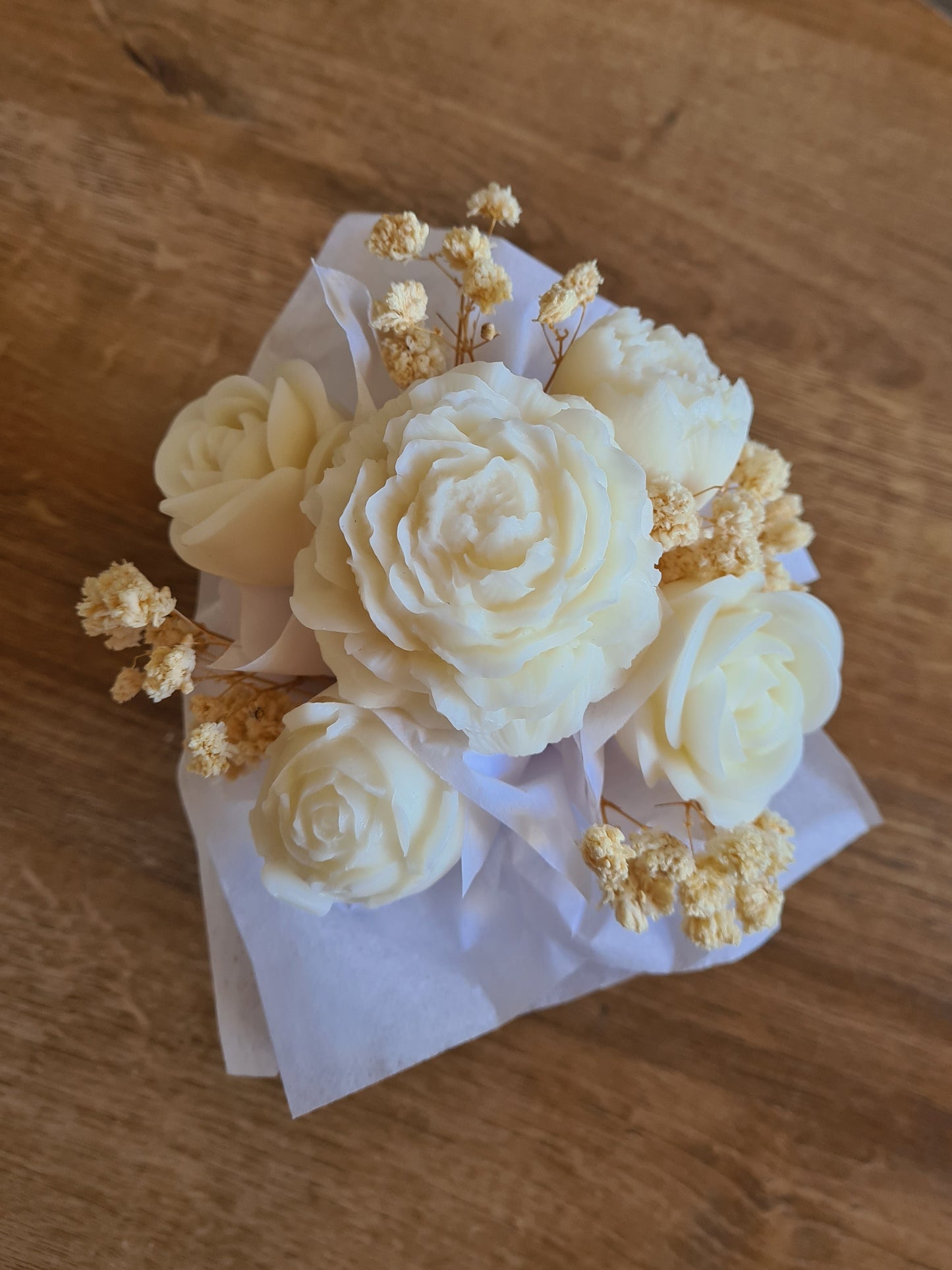 Bouquet de fondants parfumés artisanaux – 5 fondants (119 g)