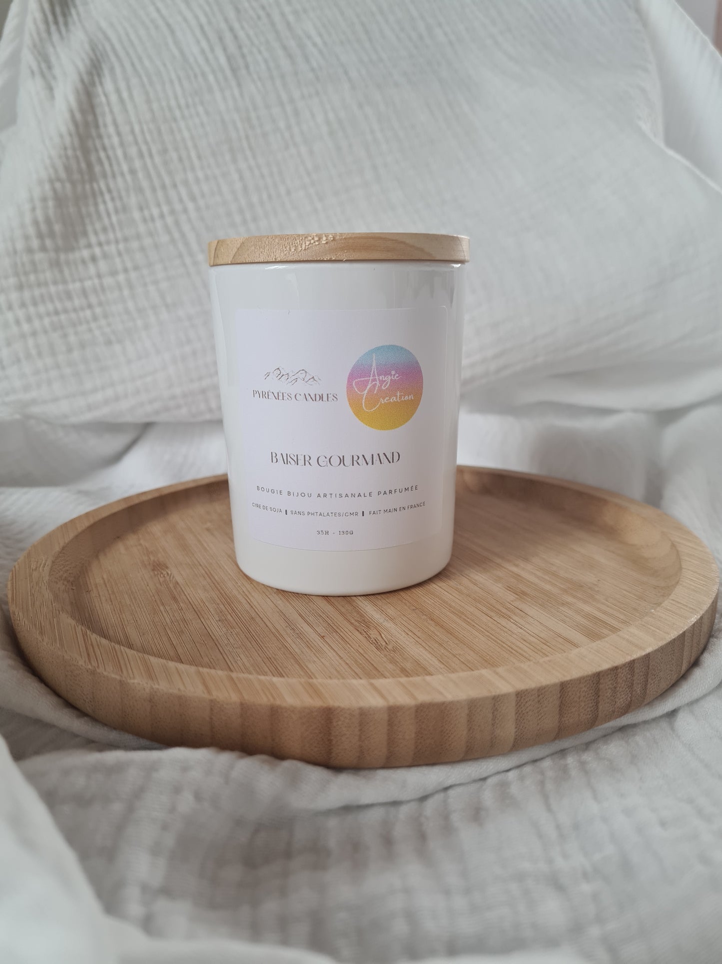 Bougie Bijou - Baiser Gourmand (130 g)