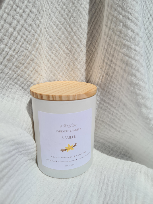 Bougie artisanale – Vanille
